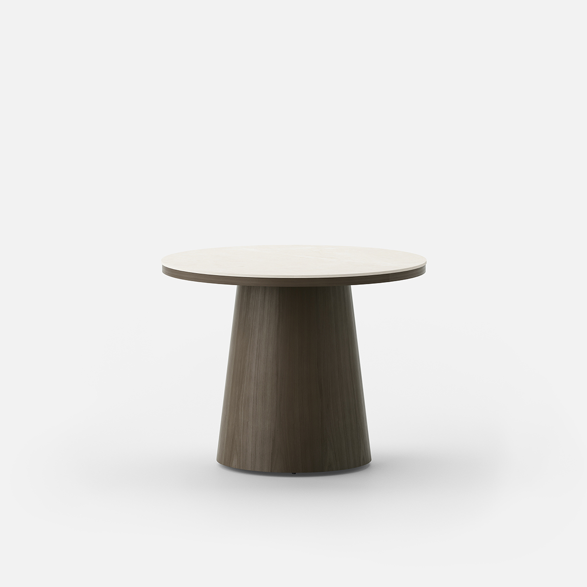 ISO14001 Sintered Stone Coffee Table & Round Side Table For Commercial Project