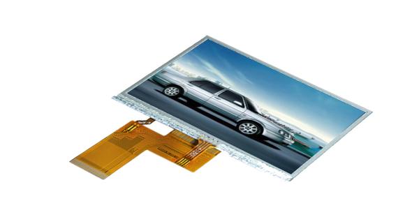 4.3 inch lcd display 480*272 Resolution resistive touch panel