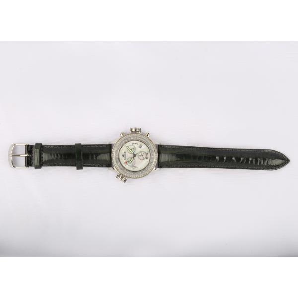 Quartz Diamond Multifunction Wrist Watch For Women Sports Black