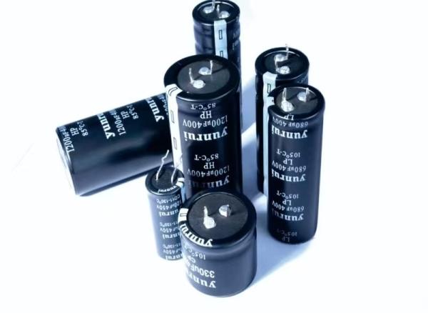 Electrolytic Capacitors with Lead Line Strength Tensile force may cause short circuit or leakage current rise Top Choice
