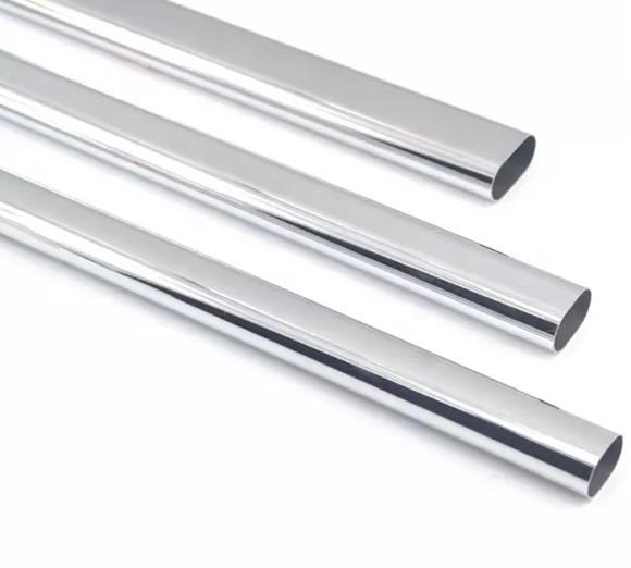 Thickened Duplex Stainless Steel Pipe Oval PSS Finishes For Wardrobe