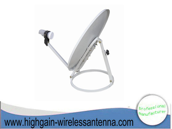 Outdoor Satellite TV Dish Antenna , Ku Band 120cm Dish Antenna Compatible for All KU band LNB