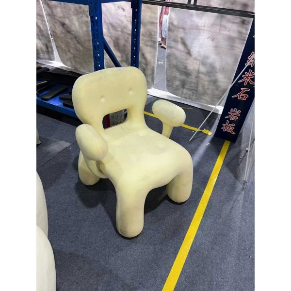 Customized Simple Modern Single-Person Lounge Chair Comfortable Fabric Accent Armchair for Apartment Dining Portable Salon Sofa