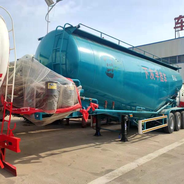 Brand New Powder Discharging Tanker Semi Trailer Cement Discharging Tanker Trailer