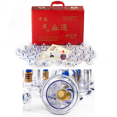 Massage Therapy Magnetic Cupping Set for Whole Body Care 1*27 Pcs Chinese Traditional
