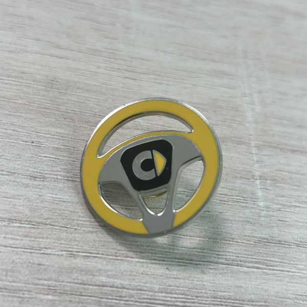 Metal Souvenir Pin Badge with Custom 2D/3D Logos Badge