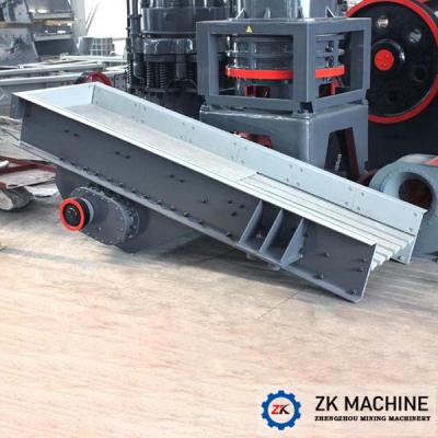 Stable Running Vibrating Feeder Machine For Mine Ore Dressing Industry