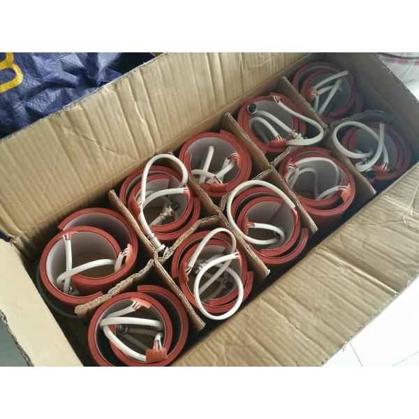 Пусковая площадка подогревателя силикона клетки конца красного цвета, водоустойчивая нетоксическая кружка силикона с высококачественным, 220-240В