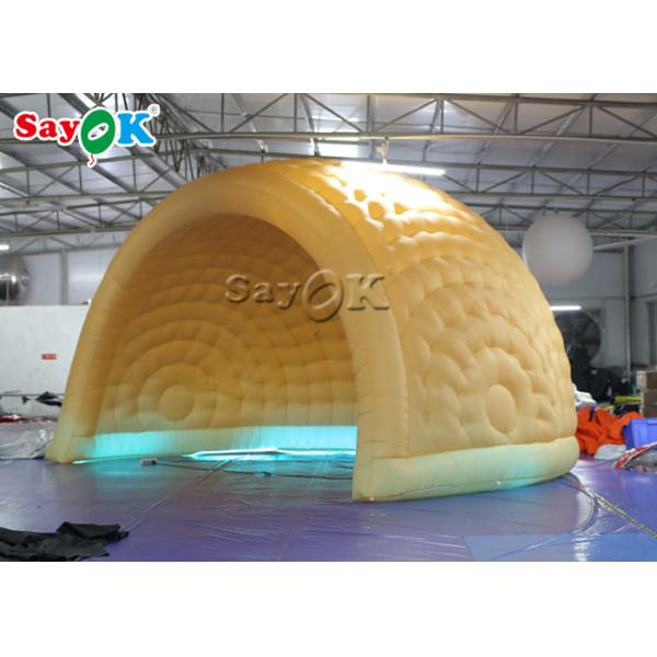 Tienda de aire con cúpula de 6m LED