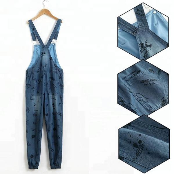 8 - 16 Years Teen Girls Denim Clothes Suspender Jeans Bib Pants Custom Design