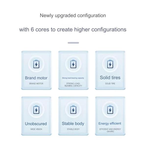 Full Electric Forklift With 1.2 Meters Fork Triple Stage Mast Onboard Charger