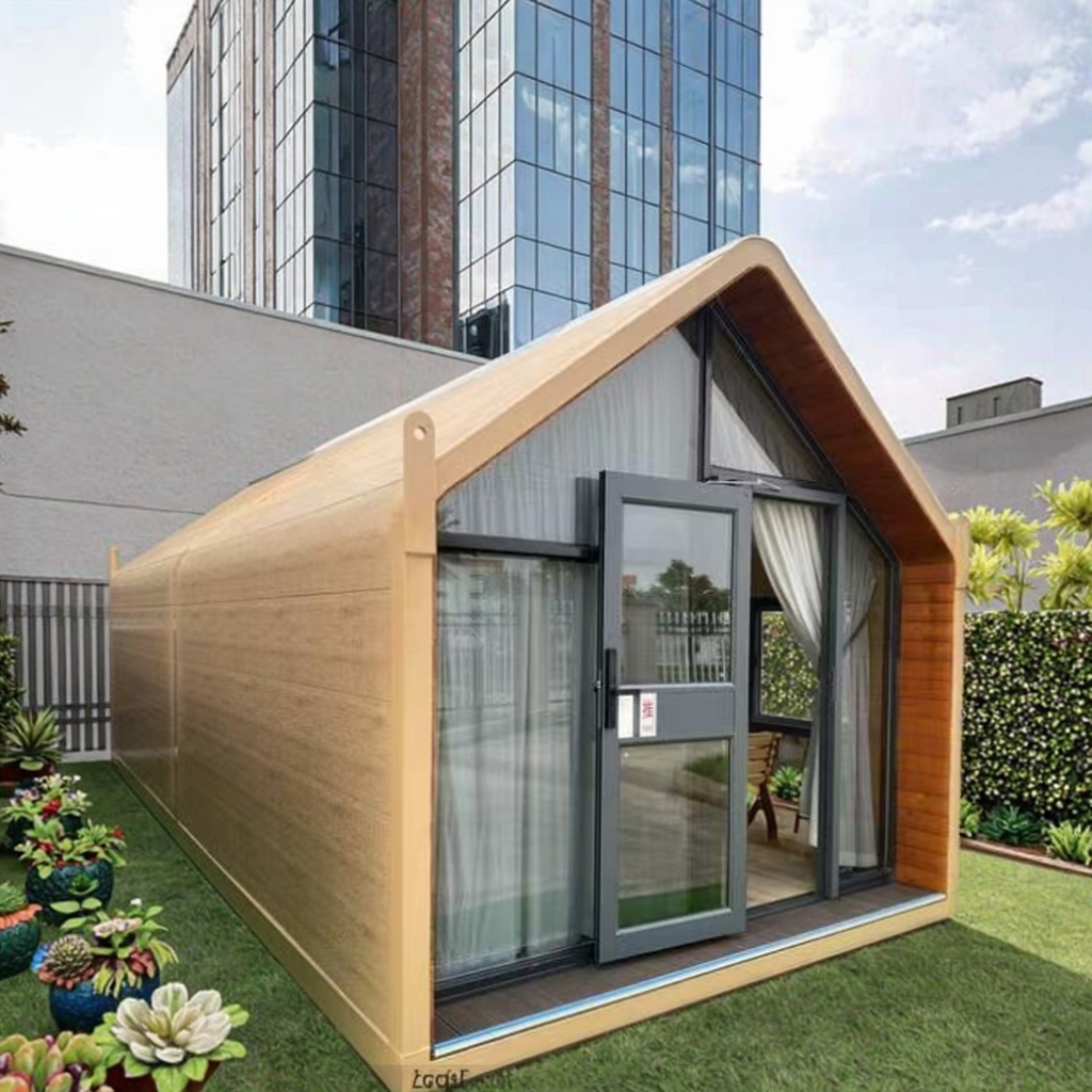 Modern Stylish Eco-Friendly Prefab Steel Frame Container House Design for Hotels with Multi-Purpose Use