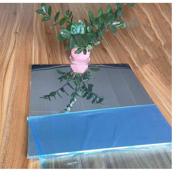 600x600mm Polished Mirror Aluminum Gusset Plate For Metro Station