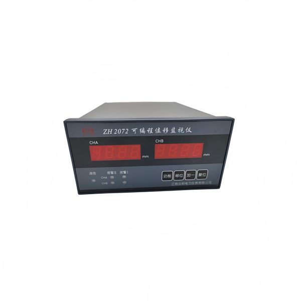 Zhonghe ZH2072 Programmable Displacement Monitoring Instrument with LVDT Displacement Sensor and RS485 Communication Interface