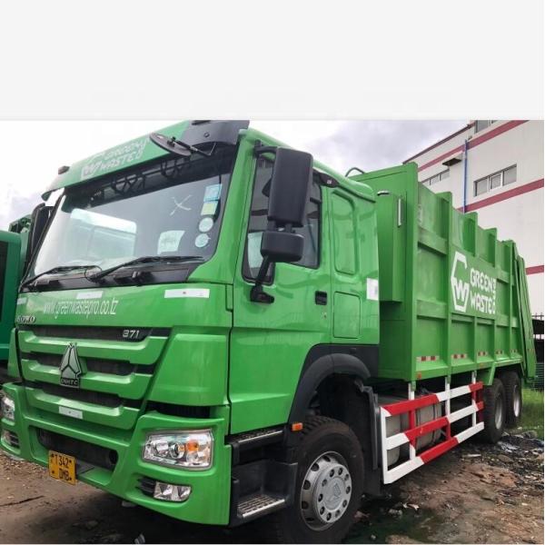 China Brand HOWO 24m3 Compression Garbage Trucks Hydraulic Garbage Compactor