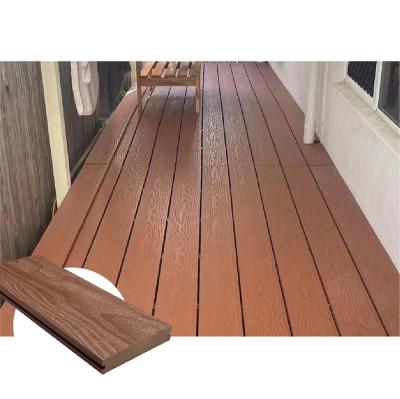 138x26mm Redwood Solid Composite Decking Board Non Slip For Balcony