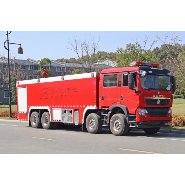 25 ton Water Foam Tank Fire Truck