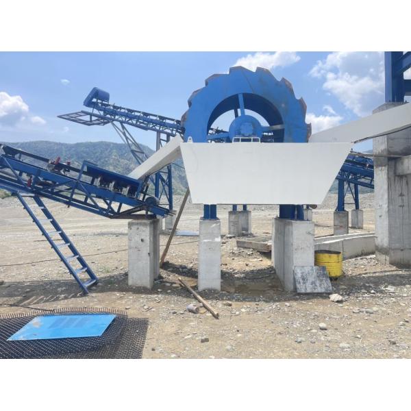 20-60t/h Water Consumption Wheel Sand Washer for in Various Industries