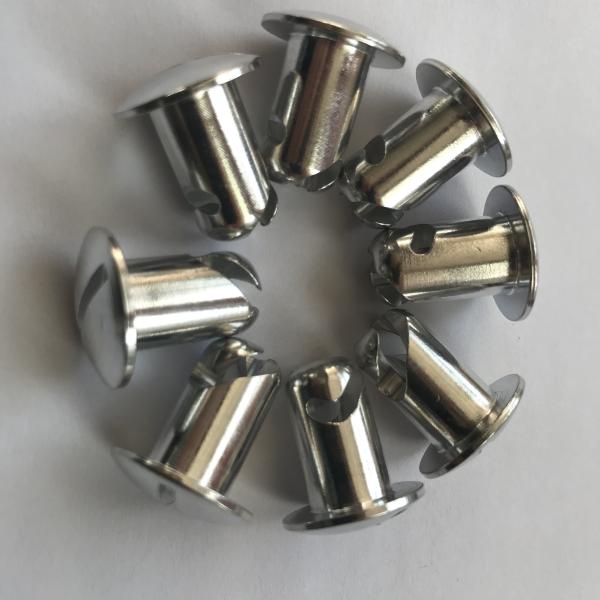 Replace/Repair Purpose Universal Silver Aluminum Sprint Car Fasteners for Modified Cars Parts 7/16 *.550 Dzus Button