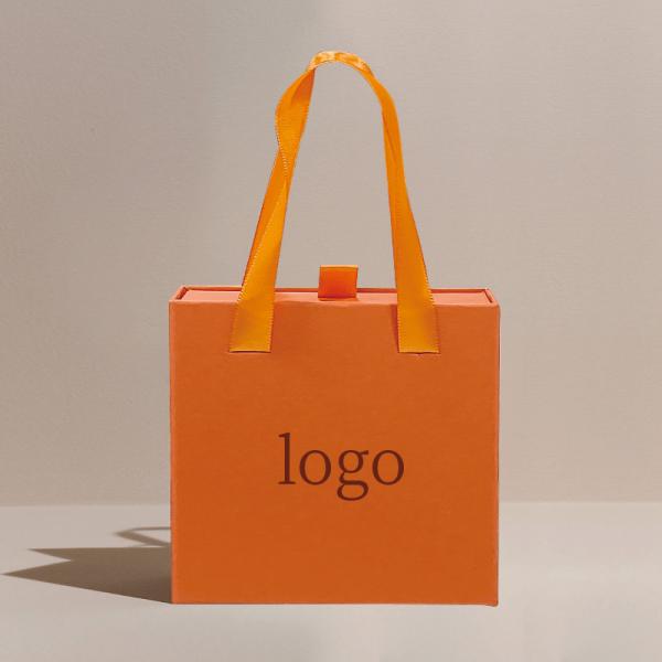 Custom Small Luxury Black Cardboard Paper Box Fashion Jewelry Gift Drawer Slide Packaging Box With Your Own Logo