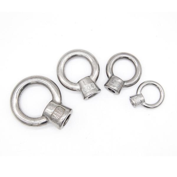 304 316 Japan Style Stainless Steel Lifting Ring Nut Ring Nut Lifting Nut