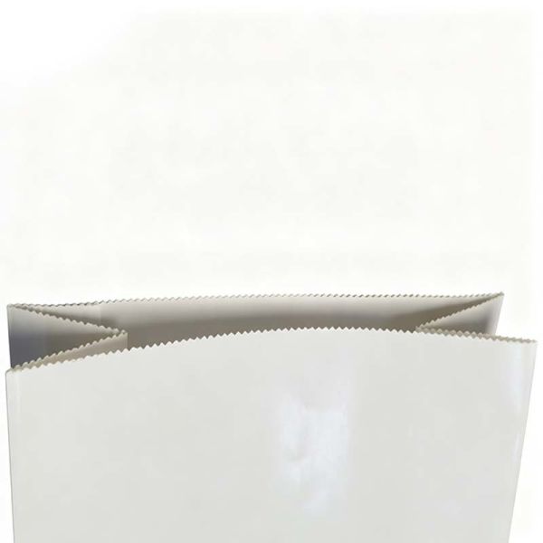 Eco Friendly Tea Paper Packaging Bag White Custom Stand Up Pouches Moisture Proof