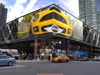 P3.9 P7.8 exterior 5500nits Display LED transparente de 1000x500 mm El gabinete