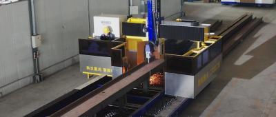 Système de commande Beckhoff Machine de découpe laser à faisceau H pour la vitesse de découpe industrielle 0-30m/min Précision de positionnement ±0,03mm