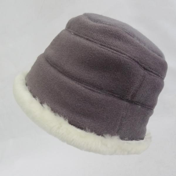 Elegant Suede Fabric Sheepskin Beanie Hat Winter Custom Fashion For Unisex