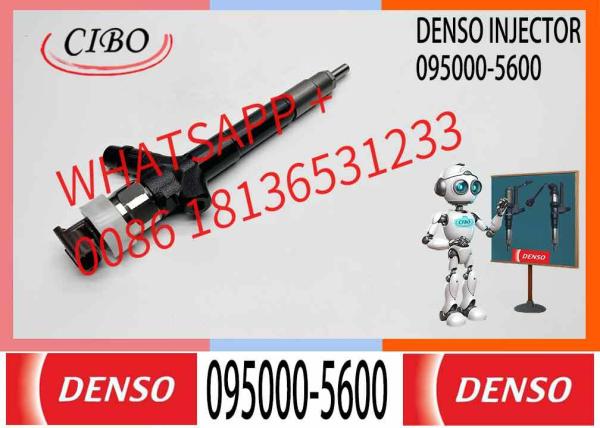 095000-5600 1465A041 Fuel Injector Common Rail Injector for D-E-NSO 5600 Mit-sub-ishi L200 4D56 Eu-ro4
