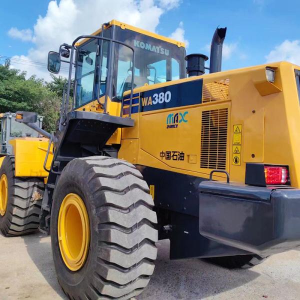 Komatsu WA380Z-6 16900kg Used Loader Wheel Second Hand Loaders Komatsu 380 Front Loaders