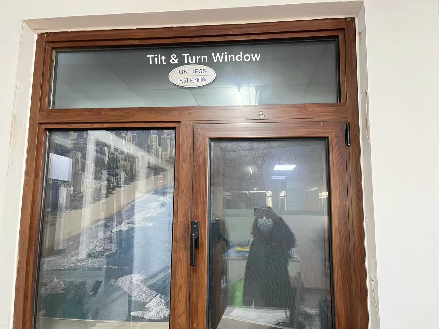 Системы UPVC двери окна окна профилируют высокое УЛЬТРАФИОЛЕТОВОЕ сопротивление DIMEX L72