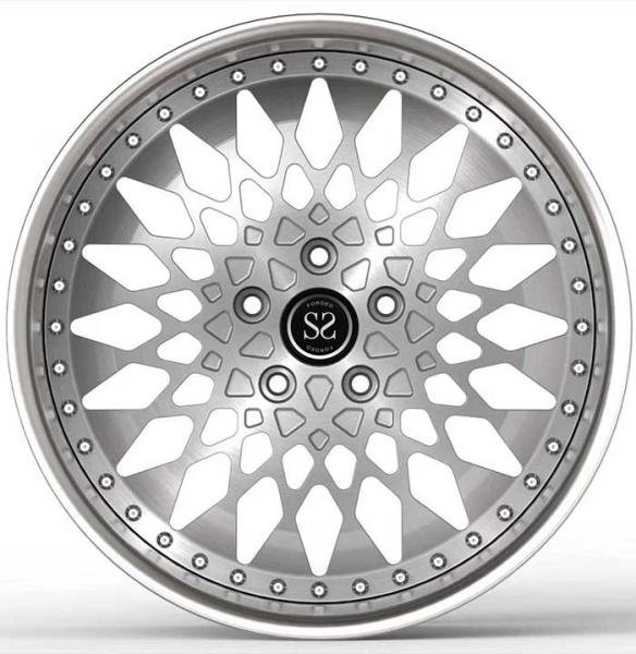 L'ajustement pour les jantes faites sur commande 5x114.3 Bip de la lèvre GTR 2-PC 6061-T6 de Nissan a décalé 19 et 20 pouces