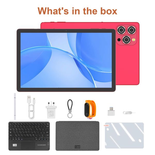 C idea SIM Support 8GB RAM 1TB 10.36 Inch Tablet PC with Keyboard for Students CM10016 PLUS