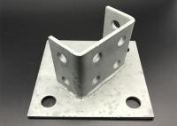 Cast Iron Electrical Zinc Slotted Unistrut Post Base Brackets