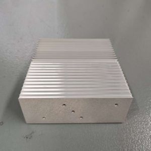 Dense Fin Extruded Aluminum Heat Sink Customized For General Heat Dissipation