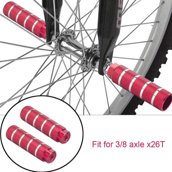 Perfurar o CNC da liga de alumínio parte a anti bicicleta da bicicleta do pé da ligação do patim cavilha BMX