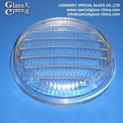 Durable Molded Borosilicate Headlight Glass Cover For Outdoor Lighting System