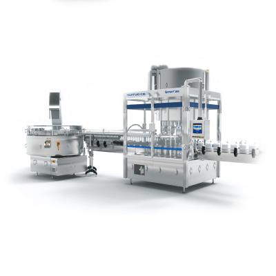 O máximo 2500 BPH escolhe a máquina tampando de enchimento da cabeça