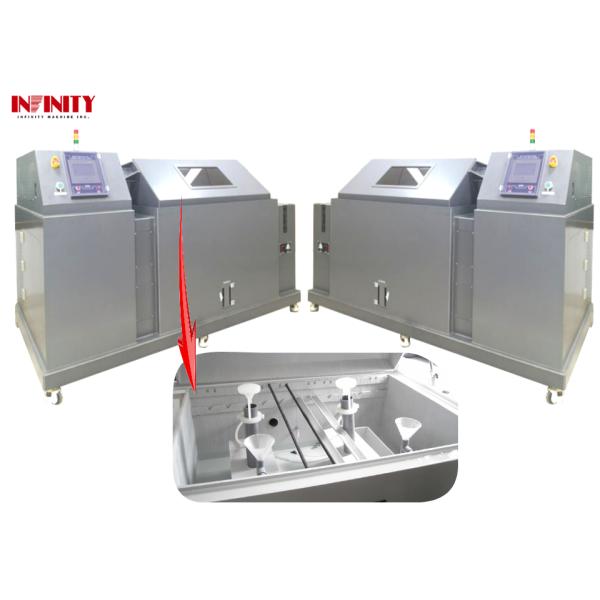 Регулируемая угловая испытательная камера для распыливания соли для органических наложений на металлические материалы