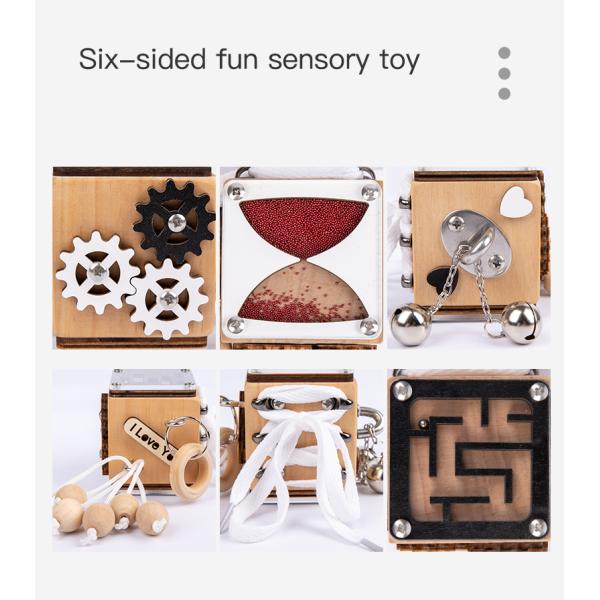 Wooden Montessori Enlightenment Baby Developmental Toys Busy Fast
