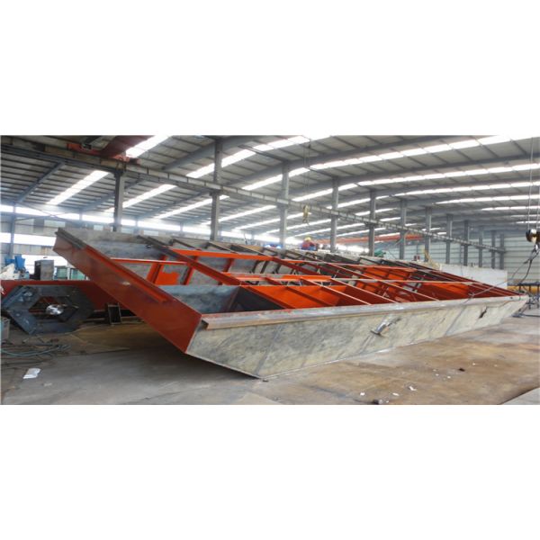 Spiral Suction Head Cutter Suction Dredger 2000KG Capacity with Hydraulic System