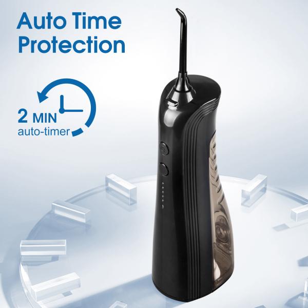 Dental Water Flosser IPX7 Waterproof Grade 1200-1400 Times/Minute Pulse Frequency