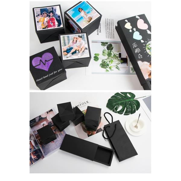 Коробка бомбы взрыва подарочной коробки сюрприза подарочной коробки новизны DIY Handmade упаковывая