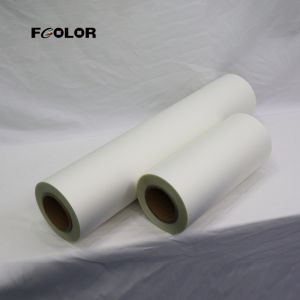 FCOLOR DTF Film 60cm 30cm Roll Double Side Matte 13/17/24 Inch Heat Transfer PET Film for T-shirt Printing