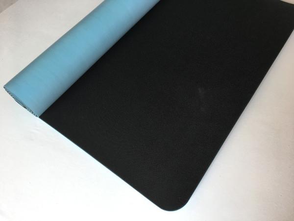 Hot sale colorful Natural Rubber custom polyurethane leather yoga mats