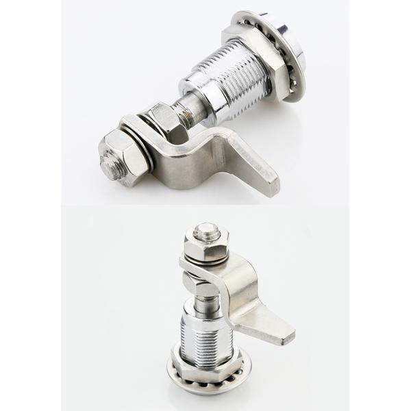 Abrasion Resistant Quarter Turn Stainless Steel Cam Lock For File Cabinets