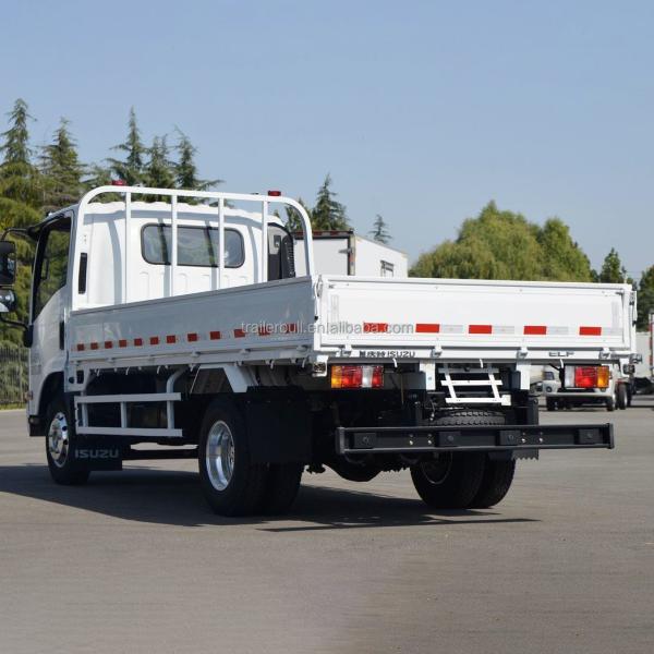 3m Length Steel Dry Freight Cargo Box Isuzu Cargo Truck
