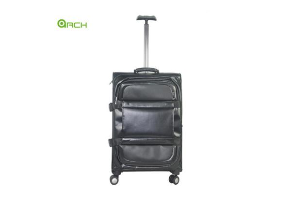 Light Weight Trolley Travel Soft Sided Luggage with Quiet Dual Flight Wheels