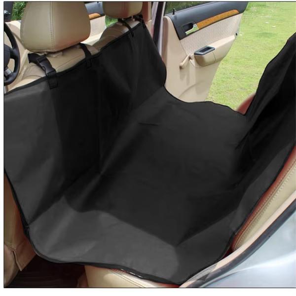 Customized Dog Back Seat Covers Durable Pet Car Seat Covers With Leash Folding Feeding Bowl